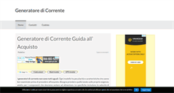 Desktop Screenshot of generatoredicorrente.com