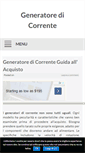 Mobile Screenshot of generatoredicorrente.com