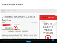 Tablet Screenshot of generatoredicorrente.com